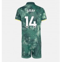 Camisa de time de futebol Tottenham Hotspur Archie Gray #14 Replicas 3º Equipamento Infantil 2024-25 Manga Curta (+ Calças curtas)